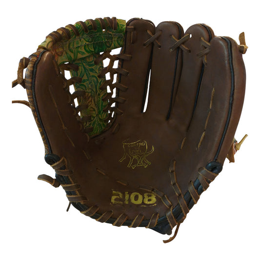 Guante Manopla Beisbol Ed Unica 2108 Palomares Genuino Fpx Cafe/ Verde 12