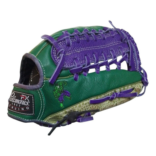 Guante Manopla Beisbol 1250 Hulk Tejido 12.5 Palomares Fpx Verde Juvenil/adulto
