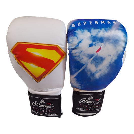 Guante Box Ed,uni Adul 14,16oz Poster Superman Palomares Fpx