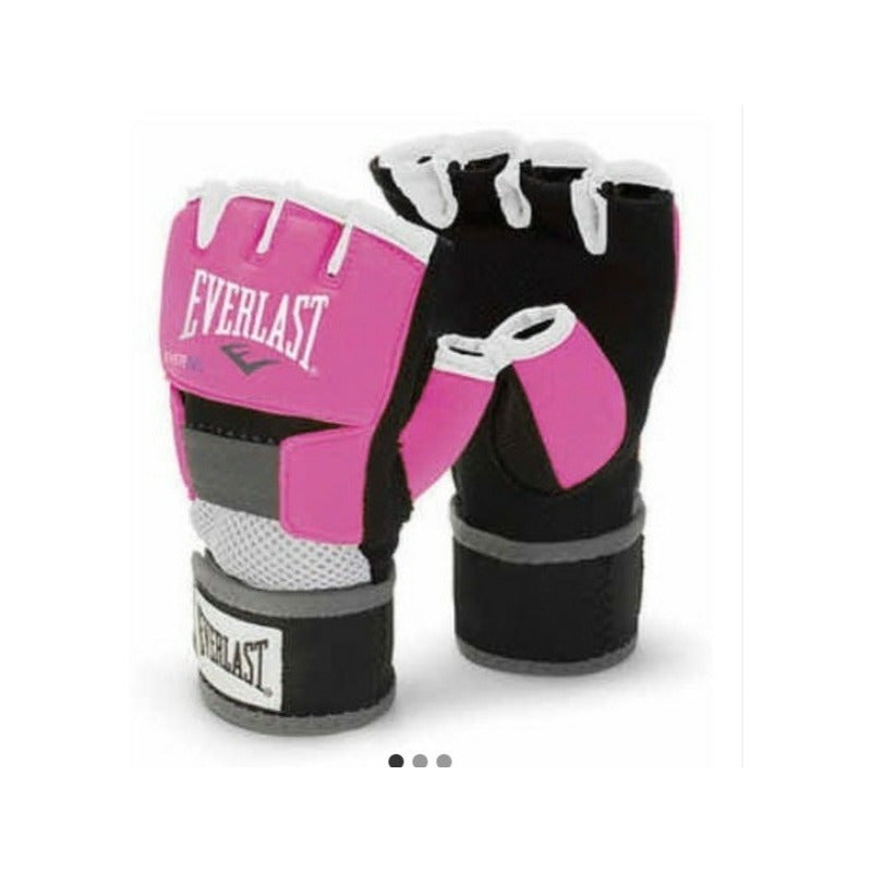 Guantes De Boxeo Everlast Velcro Pink.